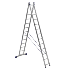 Лестница алюминиевая 2х13 (6,23м)