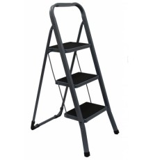 Стремянка 3 широких ступени с антискользящим покрытием (0,68м)