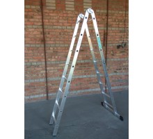 Лестница 2-х секционная шарнирная 2х8 (2,23/4,57м)