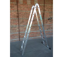 Лестница 2-х секционная шарнирная 2х8 (2,23/4,57м)