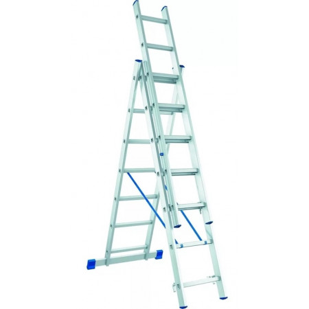 Лестница алюминиевая 3х7 (4,28м)
