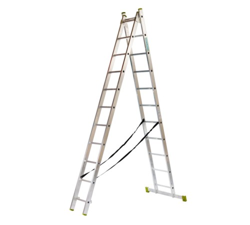 Лестница алюминиевая 2х11 (5,39м)