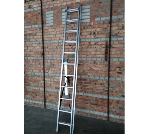 Лестница алюминиевая 2х11 (5,39м)