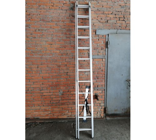 Лестница алюминиевая 2х12 (5,67м)