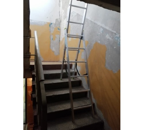 Лестница алюминиевая 2х7 (3,15м)