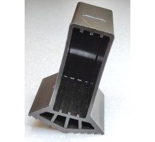 Насадка пластиковая торцевая для поперечного упора (траверсы, стабилизатора) лестницы (для профиля 25х63мм)