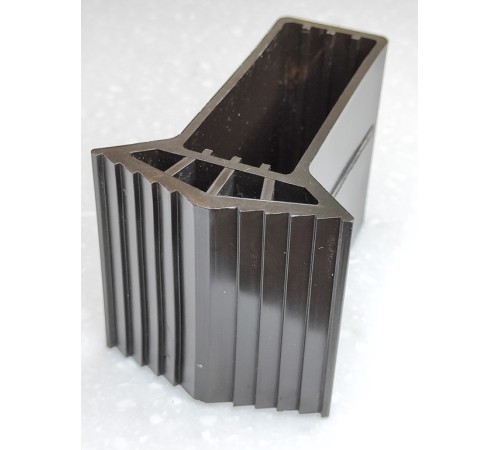 Насадка пластиковая торцевая для поперечного упора (траверсы, стабилизатора) лестницы (для профиля 25х63мм)