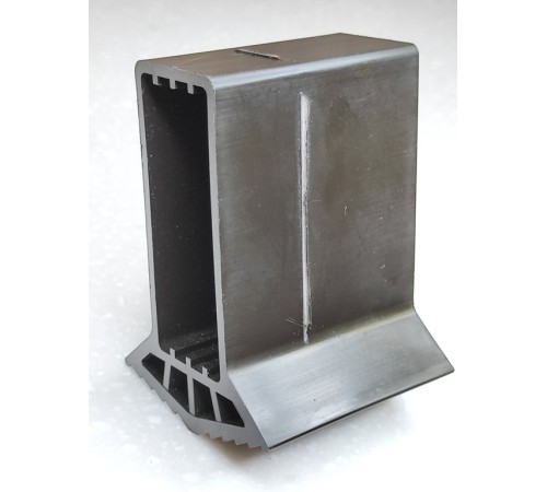 Насадка пластиковая торцевая для поперечного упора (траверсы, стабилизатора) лестницы (для профиля 25х63мм)