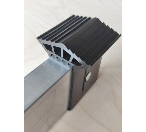 Упор поперечный 1000мм (пластик.насадки)