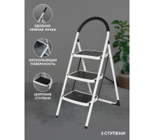 Стремянка 3-х ступенчатая Alterno с широкими антискользящими ступенями. 